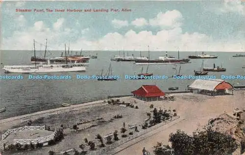 R237380 Steamer Point The Inner Harbour and Landing Pier Aden J M Judah