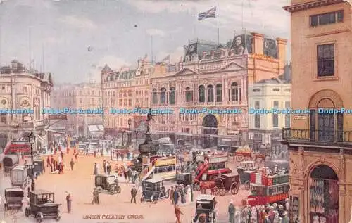 R237402 London Piccadilly Circus Tuck Oilette No 7940A