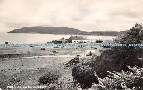 R239493 Porlock Weir and Hurlstone Point Lilywhite Echtfoto Brighouse 1962