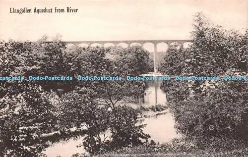 R237428 Llangollen Aquädukt aus der Serie River Valentines