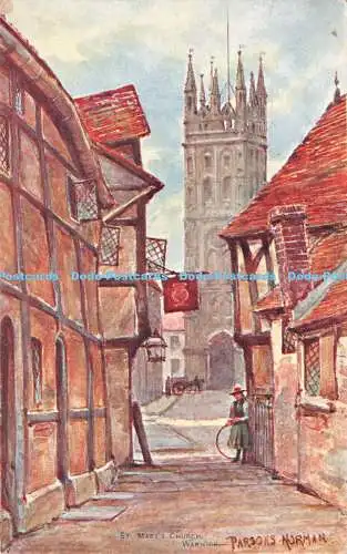 R239556 St Marys Church Warwick Parsons Norman The Artist Series Designed and Pr