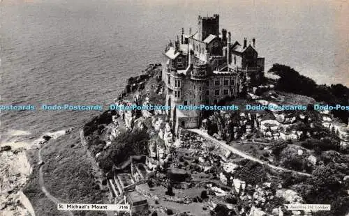 R237663 St Michaels Mount Aerofilms Albans Series Real Photograph London 1961