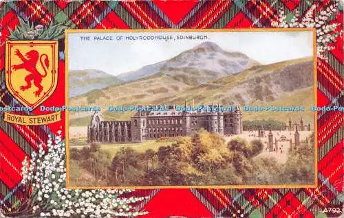 R237887 The Palace of Holyroodhouse Edinburgh Valentine Art Farbe Dundee and Lo