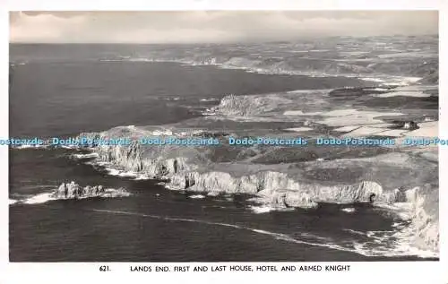 R237953 Lands End First And Last House Hotel and Armed Knight Overland Views Dose