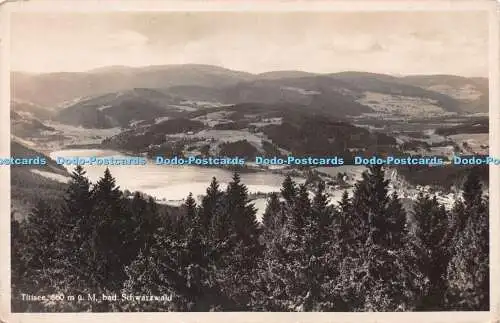 R237960 Titisee 860m u M Bad Schwarzwald Gebr Metz Tübingen Postkarte