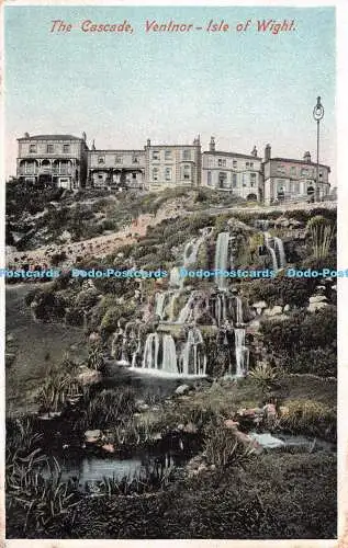 R240324 The Cascade Ventnor Isle of Wight Ideal Series Post Card 1911