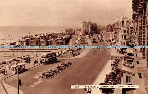 R240411 The Marina Looking West Bexhill on Sea Shoesmith and Etheridge Norman Ha