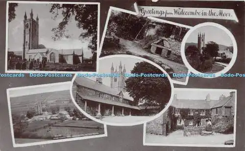R242171 Grüße von Widecombe im Moor Chapman 1913 RP Multi View
