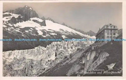 R242191 Furkastrasse Hotel Belvedere und Rhonegletscher Wehrliverlag