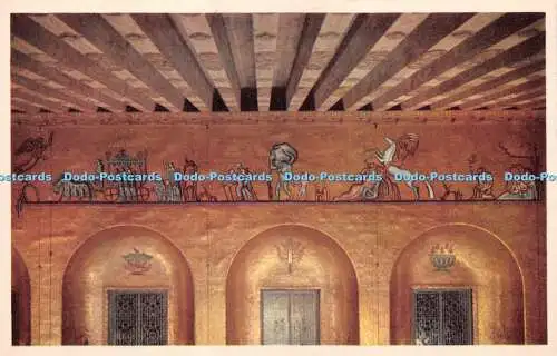 R240553 Stadshuset Stockholm Gyllene Salens Mosaiker Vagparti mot bla Hallen Ci