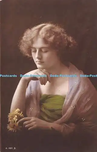 R240770 Frau Blumen A 107 3 RP British Beauty Rotary Photo