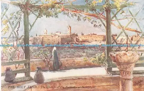 R242667 Das Heilige Land Die Geburtskirche zu Bethlehem Oilette Breit Breit