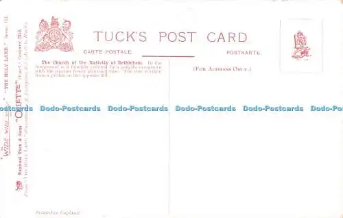 R242667 Das Heilige Land Die Geburtskirche zu Bethlehem Oilette Breit Breit