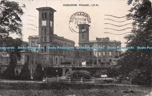 R242765 Osborne House I O W 1929 Miss E Clark