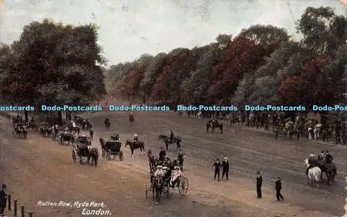 R242831 Rotten Row Hyde Park London 1905