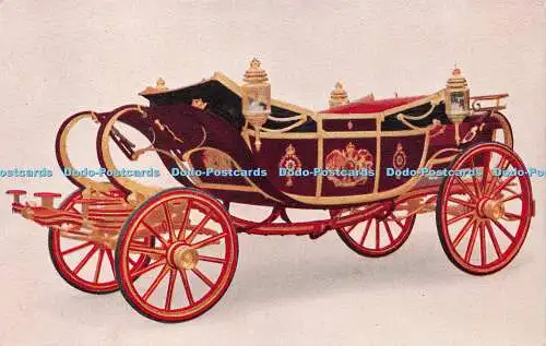 R244233 His Majestys State Road Landau State Coaching Buckingham Palace Tuck Nr.