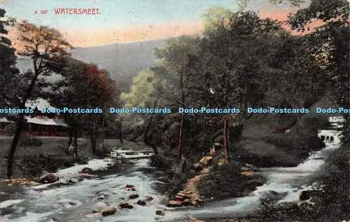 R243294 A 257 Watersmeet Pictorchrom The Pictorial Stationery 1911