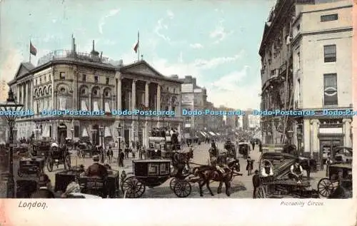 R241662 London Piccadilly Circus H M Serie I 1903