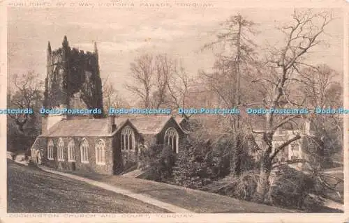 R244349 Cockington Church and Court Torquay C Way 1920