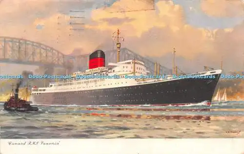 R244362 Cunard R M S Saxonia B 1213