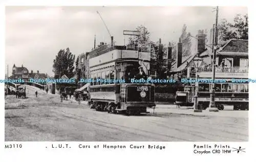 R241769 M3110 L U T Wagen an der Hampton Court Bridge Pamlin Drucke Fotopost