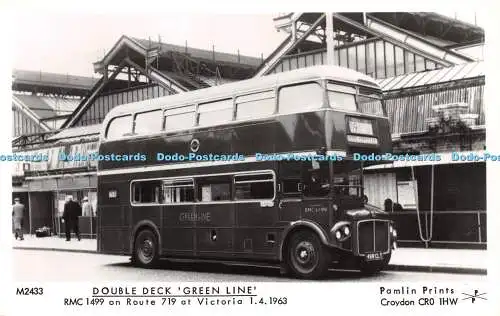 R241786 M2433 Double Deck Green Line RMC 1499 on Route 719 at Victoria Pamlin Pr