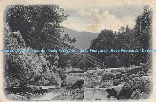 R243577 Miners Bridge Bettws y Coed G R Thompson The Post Card King Tuck 1915