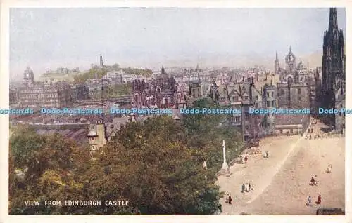 R244584 Blick vom Edinburgh Castle D und S K Davidsons farbige Serie Ideal Ser