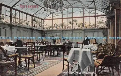 R241986 Copenhagen Hotel Cosmopolite Vinterhaven 1907 No 36046 Stenders Forlag E