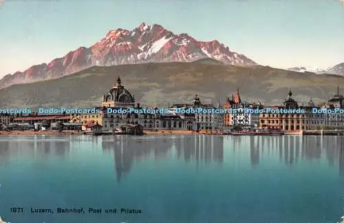 R244695 Luzern Bahnhof Post und Pilatus Wehrli A G Kilchberg