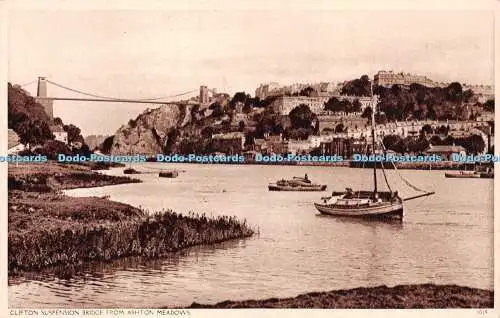 R244764 Clifton Hängebrücke von Ashton Meadows Postkarte