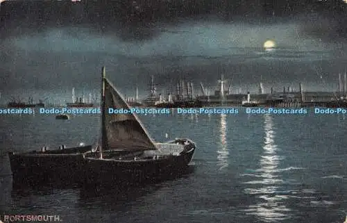 R245807 Portsmouth Postkarte 1908