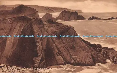 R243854 Screda Point and Coast Hartland Quay Christmas Nr. 69418 Friths Serie 19
