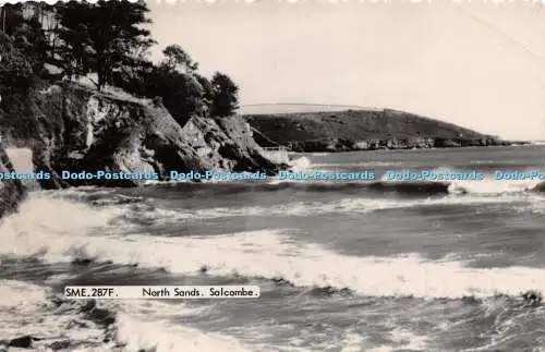 R244853 North Sands Salcombe Friths Serie Postkarte