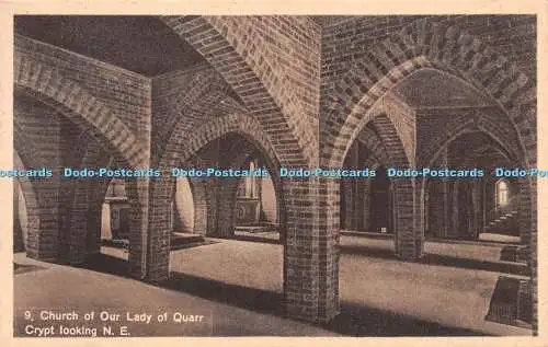 R243919 9 Church of Our Lady of Quarr Crypto looking N E