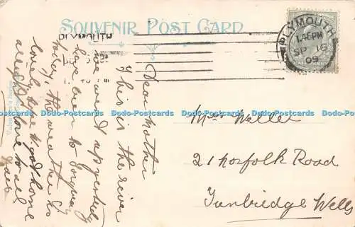 R244971 Pentillie Castle River Tamar Valentines Serie 1909