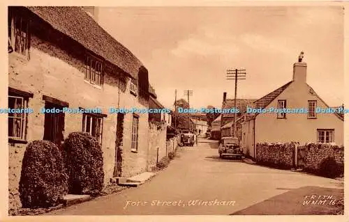 R245963 Winsham Fore Street Frith Postkarte