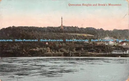 R244983 Queenston Heights and Brock Monument Valentine 1913