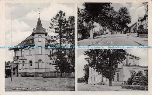 R245010 Schwarzenbek Rathaus Lauenburgerstraße Bahnhof H Lorenz Multi View