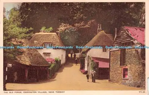 R246067 In der Nähe von Torquay The Old Forge Cockington Village C E Riley