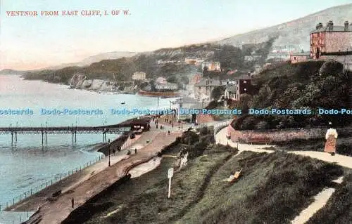 R245100 Ventnor from East Cliff I of W Max Ettlinger The Royal Series Isle of Wi