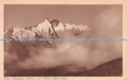 R246276 Groß Glockner vom Hohen Sonnblick Valerie Haus Karl Jurischek Nr 3318