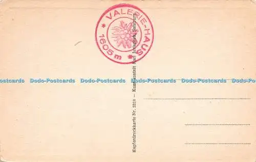 R246276 Groß Glockner vom Hohen Sonnblick Valerie Haus Karl Jurischek Nr 3318