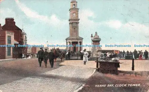 R248057 Herne Bay Clock Tower Dainty Series E T W Dennis and Sons I London and S