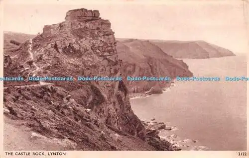 R246310 Lynton The Castle Rock E A Sweetman Solograph Series De Luxe Photogravur