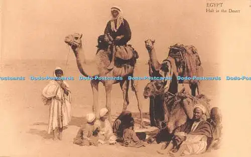 R248069 Ägypten Halt in der Wüste N 438 B Livadas und Coutsicos Kairo_