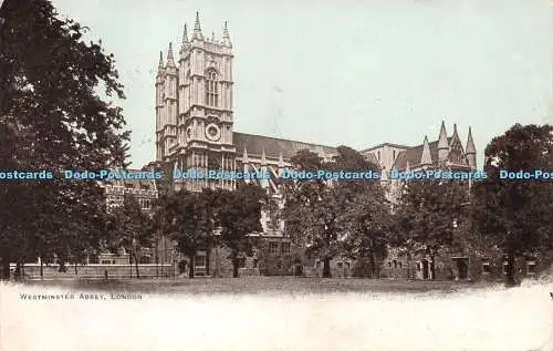 R246363 London Westminster Abbey Postkarte 1905