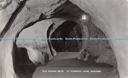 R245356 Alte römische Bath St Clements Höhlen Hastings Gifford Serie Postkarte
