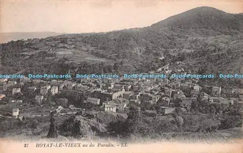 R245380 Royal le Vieux vu du Paradis LL 87 Levy et Neurdein Reunis 1924