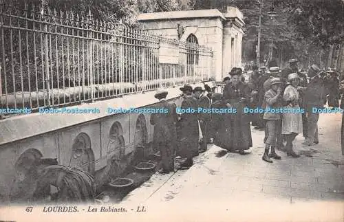 R245381 Lourdes Les Robinets LL 67 Levy et Neurdein Reunis